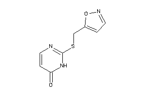 2-(isoxazol-5-ylmethylthio)-1H-pyrimidin-6-one