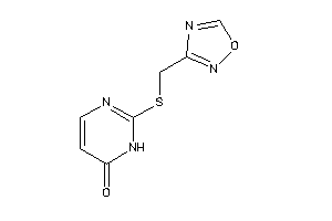 2-(1,2,4-oxadiazol-3-ylmethylthio)-1H-pyrimidin-6-one