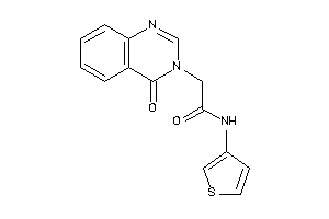 2-(4-ketoquinazolin-3-yl)-N-(3-thienyl)acetamide