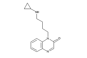1-[4-(cyclopropylamino)butyl]quinoxalin-2-one