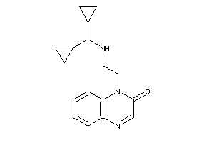 1-[2-(dicyclopropylmethylamino)ethyl]quinoxalin-2-one