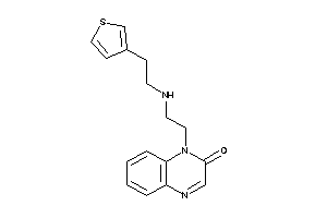 1-[2-[2-(3-thienyl)ethylamino]ethyl]quinoxalin-2-one