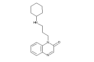 1-[3-(cyclohexylamino)propyl]quinoxalin-2-one