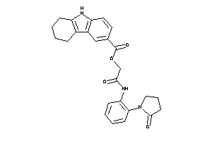 6,7,8,9-tetrahydro-5H-carbazole-3-carboxylic Acid [2-keto-2-[2-(2-ketopyrrolidino)anilino]ethyl] Ester