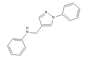 Phenyl-[(1-phenylpyrazol-4-yl)methyl]amine