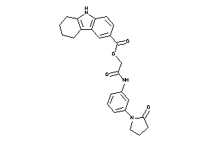 6,7,8,9-tetrahydro-5H-carbazole-3-carboxylic Acid [2-keto-2-[3-(2-ketopyrrolidino)anilino]ethyl] Ester