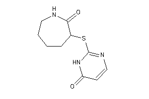 3-[(6-keto-1H-pyrimidin-2-yl)thio]azepan-2-one