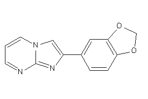 2-(1,3-benzodioxol-5-yl)imidazo[1,2-a]pyrimidine