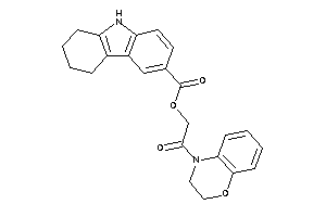 6,7,8,9-tetrahydro-5H-carbazole-3-carboxylic Acid [2-(2,3-dihydro-1,4-benzoxazin-4-yl)-2-keto-ethyl] Ester