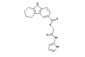 6,7,8,9-tetrahydro-5H-carbazole-3-carboxylic Acid [2-keto-2-(1H-pyrazol-5-ylamino)ethyl] Ester