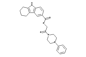 6,7,8,9-tetrahydro-5H-carbazole-3-carboxylic Acid [2-keto-2-(4-phenylpiperazino)ethyl] Ester