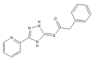 2-phenyl-N-[3-(2-pyridyl)-1,4-dihydro-1,2,4-triazol-5-ylidene]acetamide