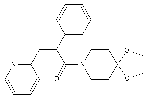 1-(1,4-dioxa-8-azaspiro[4.5]decan-8-yl)-2-phenyl-3-(2-pyridyl)propan-1-one