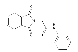 2-(1,3-diketo-3a,4,7,7a-tetrahydroisoindol-2-yl)-N-phenyl-acetamide