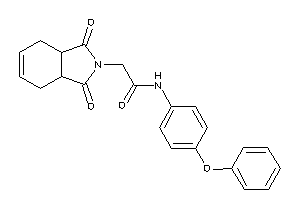 2-(1,3-diketo-3a,4,7,7a-tetrahydroisoindol-2-yl)-N-(4-phenoxyphenyl)acetamide