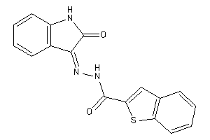 Image of N-[(2-ketoindolin-3-ylidene)amino]benzothiophene-2-carboxamide