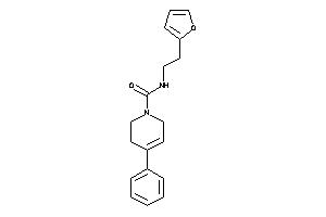 N-[2-(2-furyl)ethyl]-4-phenyl-3,6-dihydro-2H-pyridine-1-carboxamide