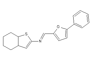 3a,4,5,6,7,7a-hexahydrobenzothiophen-2-yl-[(5-phenyl-2-furyl)methylene]amine