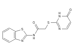 N-(1,3-benzothiazol-2-yl)-2-[(6-keto-1H-pyrimidin-2-yl)thio]acetamide