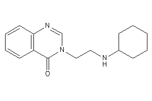 3-[2-(cyclohexylamino)ethyl]quinazolin-4-one