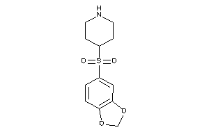 4-(1,3-benzodioxol-5-ylsulfonyl)piperidine