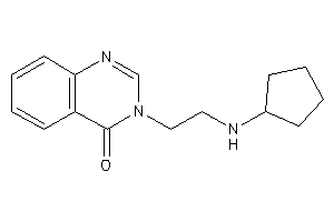 3-[2-(cyclopentylamino)ethyl]quinazolin-4-one