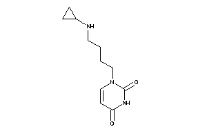 1-[4-(cyclopropylamino)butyl]pyrimidine-2,4-quinone