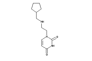 1-[2-(cyclopentylmethylamino)ethyl]pyrimidine-2,4-quinone