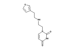 1-[2-[2-(3-thienyl)ethylamino]ethyl]pyrimidine-2,4-quinone