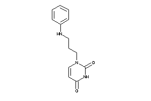 1-(3-anilinopropyl)pyrimidine-2,4-quinone