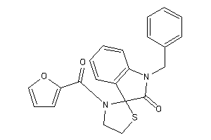 1-benzyl-3'-(2-furoyl)spiro[indoline-3,2'-thiazolidine]-2-one