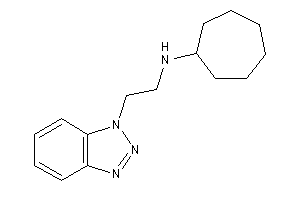 2-(benzotriazol-1-yl)ethyl-cycloheptyl-amine