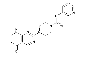 4-(5-keto-8H-pyrido[2,3-d]pyrimidin-2-yl)-N-(3-pyridyl)piperazine-1-carbothioamide