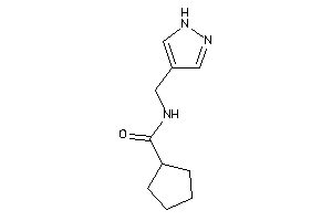 N-(1H-pyrazol-4-ylmethyl)cyclopentanecarboxamide