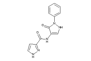 N-(5-keto-1-phenyl-3-pyrazolin-4-yl)-1H-pyrazole-3-carboxamide