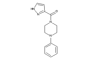 (4-phenylpiperazino)-(1H-pyrazol-3-yl)methanone