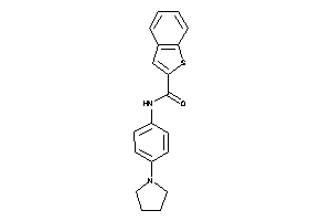N-(4-pyrrolidinophenyl)benzothiophene-2-carboxamide
