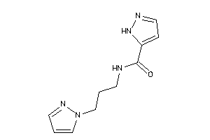 N-(3-pyrazol-1-ylpropyl)-1H-pyrazole-5-carboxamide