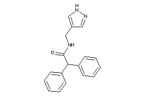 2,2-diphenyl-N-(1H-pyrazol-4-ylmethyl)acetamide