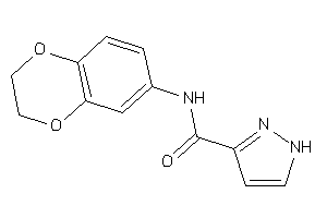 N-(2,3-dihydro-1,4-benzodioxin-6-yl)-1H-pyrazole-3-carboxamide