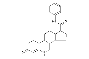 7-keto-N-phenyl-1,2,3,3a,3b,4,5,8,9,9a,9b,10,11,11a-tetradecahydrocyclopenta[i]phenanthridine-1-carboxamide