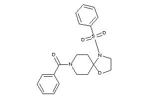 (1-besyl-4-oxa-1,8-diazaspiro[4.5]decan-8-yl)-phenyl-methanone