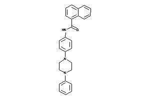 N-[4-(4-phenylpiperazino)phenyl]-1-naphthamide