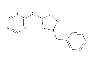 2-(1-benzylpyrrolidin-3-yl)oxy-s-triazine