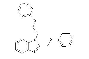 1-(2-phenoxyethyl)-2-(phenoxymethyl)benzimidazole