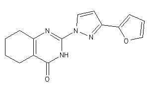 2-[3-(2-furyl)pyrazol-1-yl]-5,6,7,8-tetrahydro-3H-quinazolin-4-one