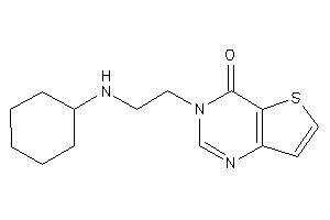 3-[2-(cyclohexylamino)ethyl]thieno[3,2-d]pyrimidin-4-one