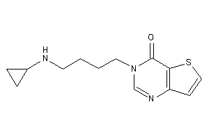 3-[4-(cyclopropylamino)butyl]thieno[3,2-d]pyrimidin-4-one