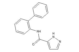 N-(2-phenylphenyl)-1H-pyrazole-5-carboxamide