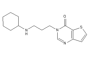 3-[3-(cyclohexylamino)propyl]thieno[3,2-d]pyrimidin-4-one